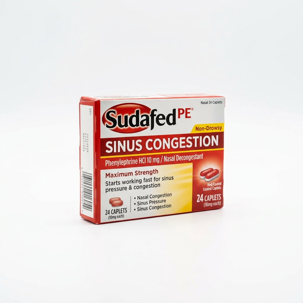 Sudafed PE Sinus Congestion